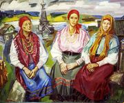 «Песни Белого моря». 1998 г. Х., м. 100х120