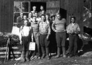 Финские шахтеры на руднике. 1930-е гг. Из кн.: Turjanmeren Maa: Petsamon historia 1920–1944 