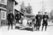 Полицейские Петсамо. 1939 г. Архив Д. Дулича 