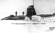 К-3 «Ленинский комсомол» на Северном полюсе. 1962 г.