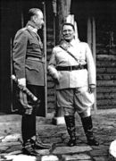 Маннергейм и Герман Геринг. Берлин, 1945 г.