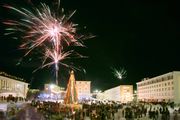 Новый год в Заполярном Фото М. Борисенко 