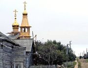 Строительство нового Дмитриевского храма. Нач. XXI в. Фото Л. Федосеева 