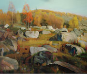 «Осень». Х., м., 120×100. 2004