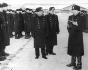Адмирал Флота Егоров в п. Спутник. Апрель 1973 г. Архив А. П. Судникова 