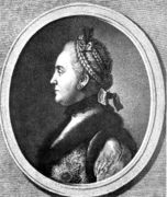 Гравюра с портрета П. Ротари 