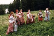 Народное гуляние. 1999 г. Фото Ю. Воронцова 