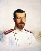 Портрет императора Николая II. Холст, масло Из каталога выставки «Прекрасные лики Российского царства» 