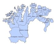 Карта Финнмаркена