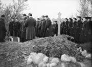 Похороны английских авиаторов на кладбище в Ваенге. Сент. 1941 Источник: rusavin.blogspot.ru 