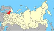 Республика на карте РФ