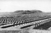 Кладбище горных егерей Вермахта в Парккина (Баркино). 1943 г. Архив Д. Дулича 