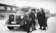 Автобус Петсамо-Рованиеми. 1938 г. Архив Д. Дулича 