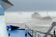 Караван судов на Белом море Фото В. Кузнецова 