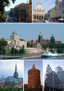 Виды города Щецин