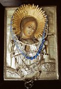 Икона Божией Матери «Ахтырская» в Афанасьевской церкви села Варзуга
