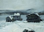 Зима в Лапландии. 1894