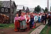 Поморский народный хор. 2001 Фото Ю. Воронцова 