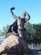Памятник А. Бредову в Мурманске